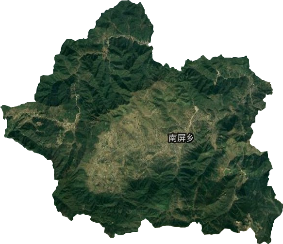 南屏鄉(xiāng)衛(wèi)星圖