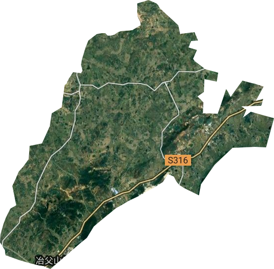 冶父山鎮(zhèn)衛(wèi)星圖