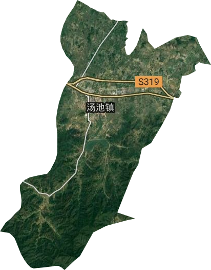 湯池鎮(zhèn)衛(wèi)星圖