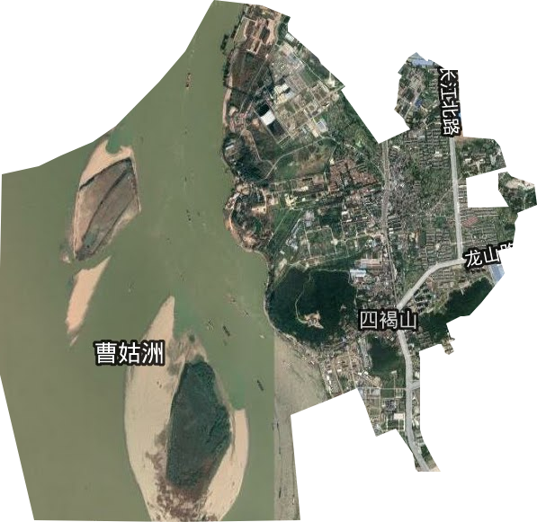 四褐山街道衛(wèi)星圖