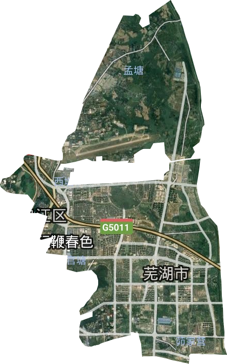 官陡街道衛星圖