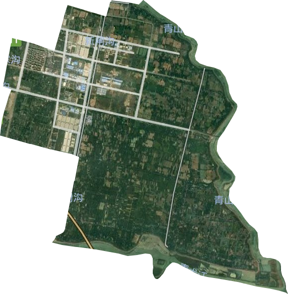 萬春街道衛星圖