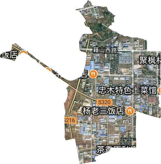 安徽南陵工業園區衛星圖