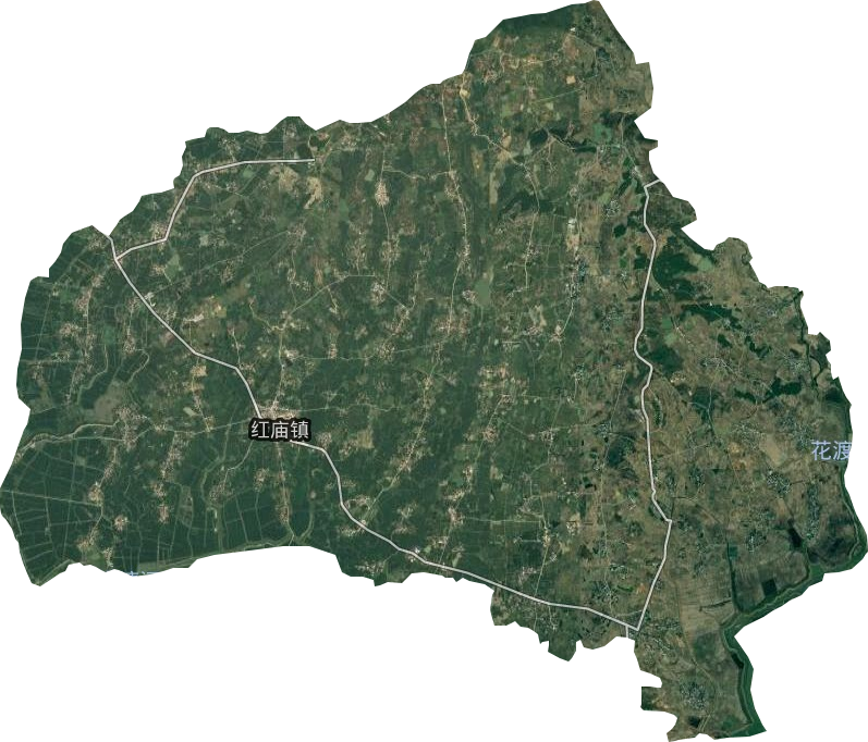 紅廟鎮衛星圖
