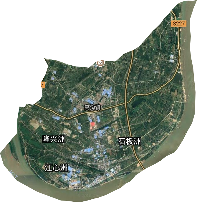 高溝鎮衛星圖