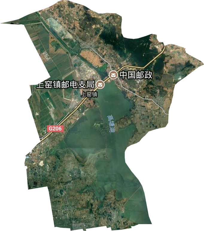 上窯鎮衛星圖