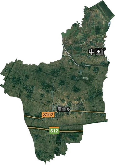 夏集鎮(zhèn)衛(wèi)星圖