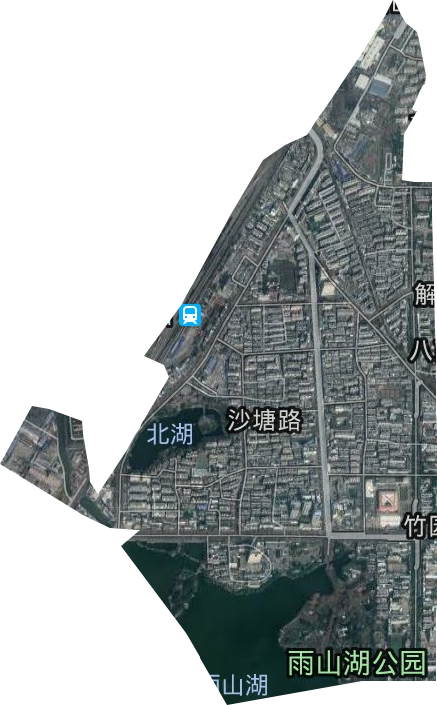 沙塘路街道衛(wèi)星圖