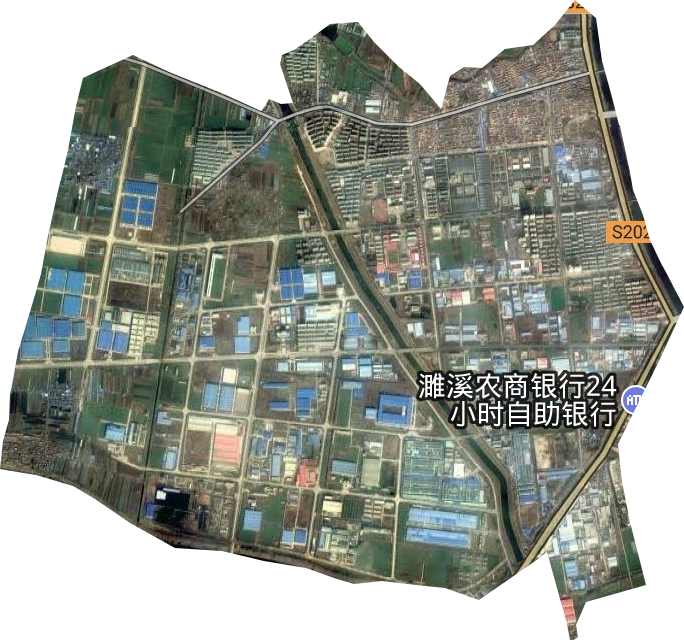 濉溪縣經(jīng)濟開發(fā)區(qū)衛(wèi)星圖