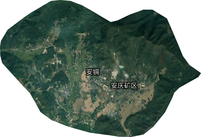 安礦辦事處衛星圖