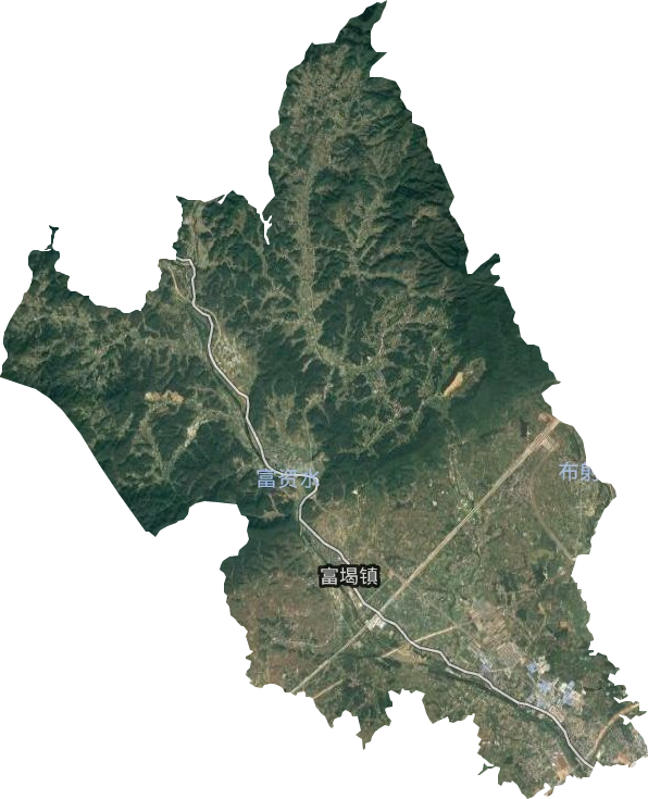 富堨鎮衛星圖