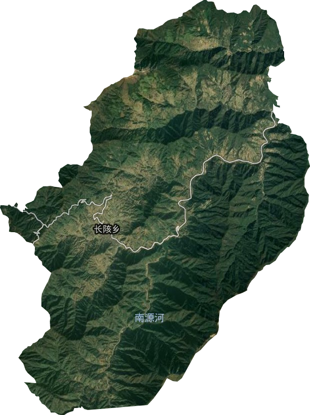 長陔鄉衛星圖