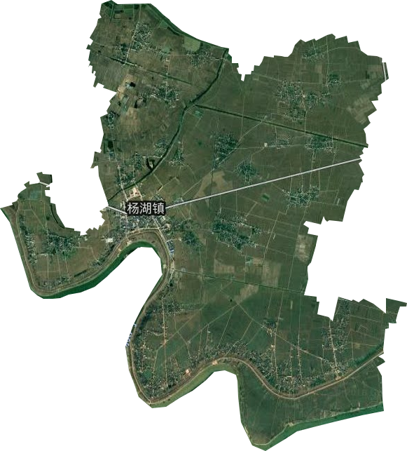 楊湖鎮衛星圖