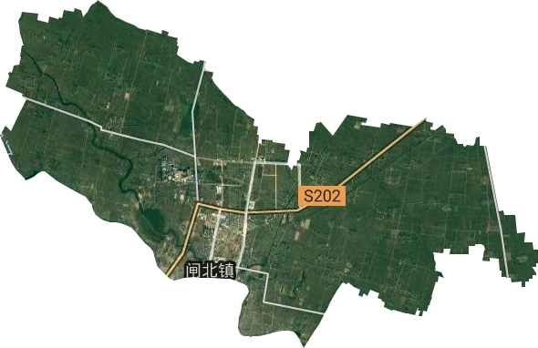 渦北街道衛(wèi)星圖