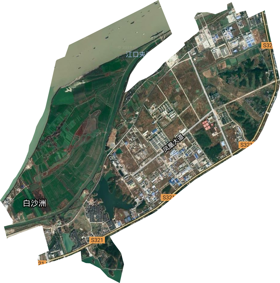 池州市開發區衛星圖
