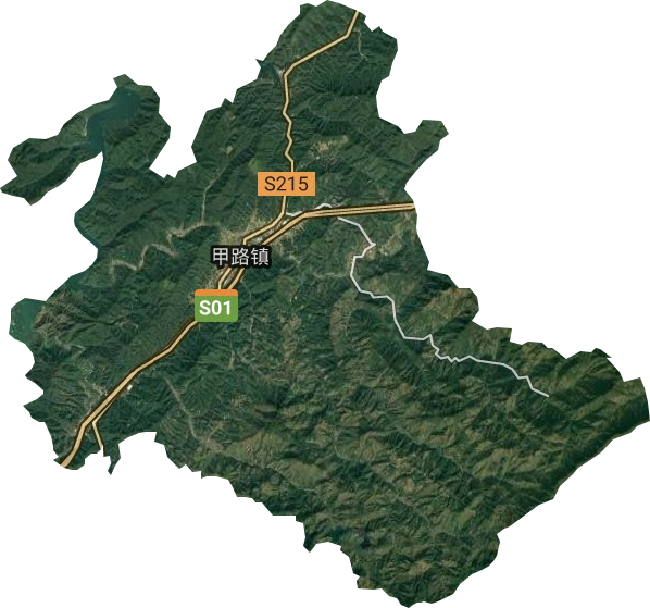 甲路鎮(zhèn)衛(wèi)星圖