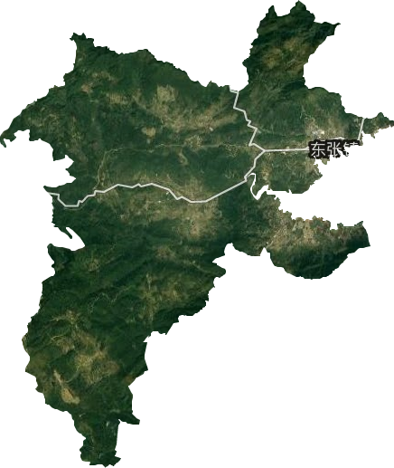 東張鎮衛星圖