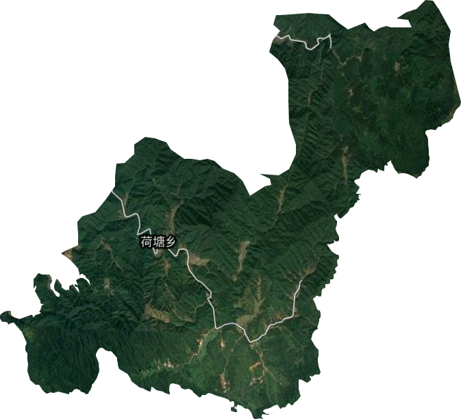 荷塘鄉(xiāng)衛(wèi)星圖