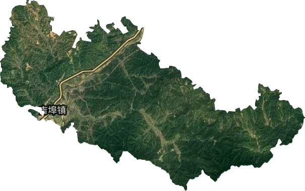 吉埠鎮(zhèn)衛(wèi)星圖