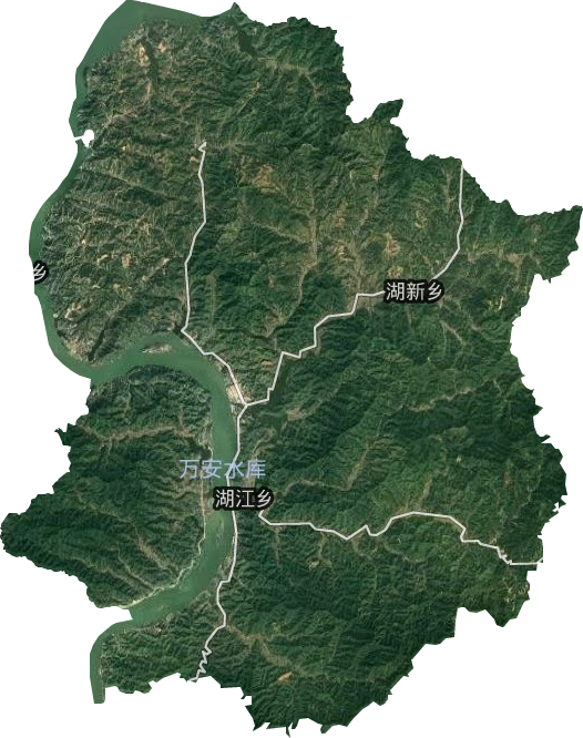 湖江鎮衛星圖