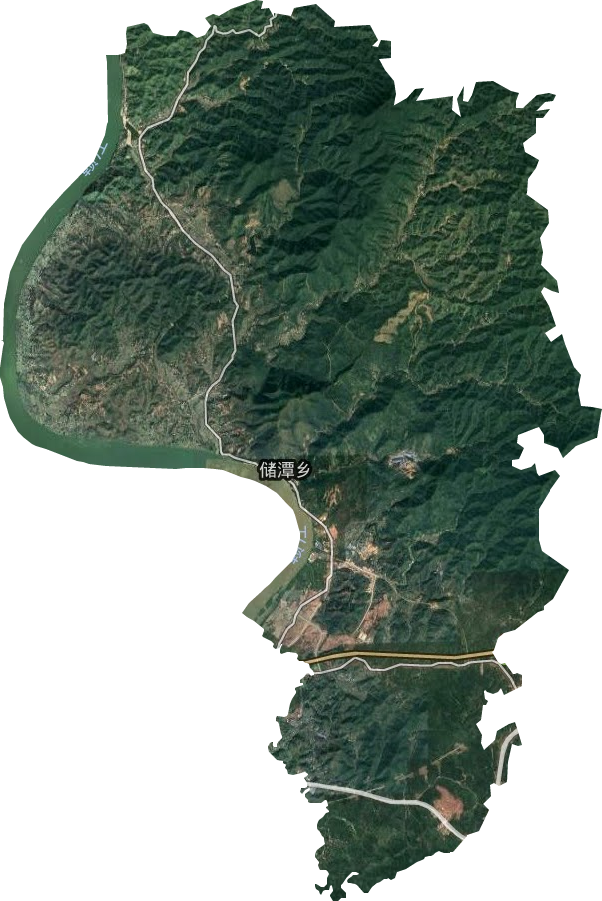 儲潭鎮衛星圖
