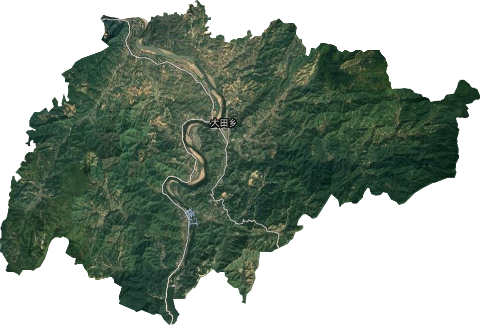 大田鄉(xiāng)衛(wèi)星圖