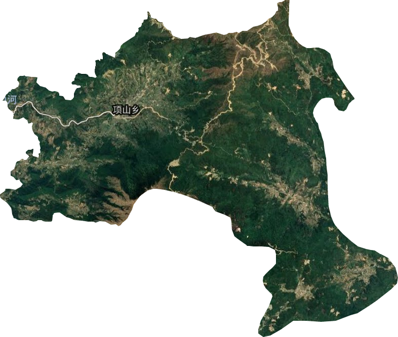 項山鄉衛星圖