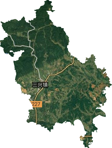 三興鎮(zhèn)衛(wèi)星圖