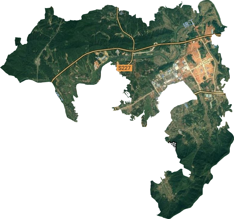 鵝峰鄉衛星圖
