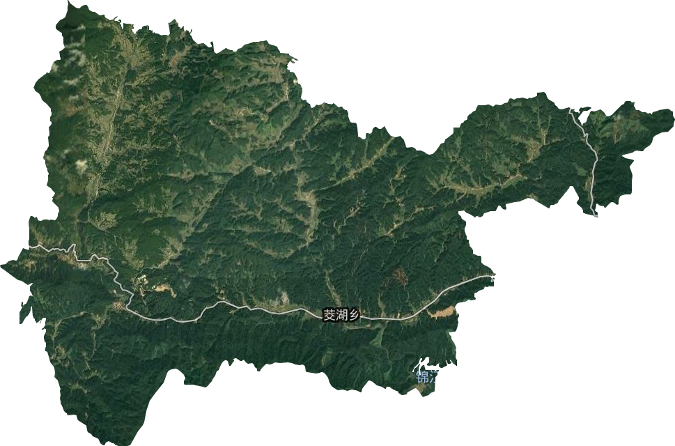 茭湖鄉衛星圖