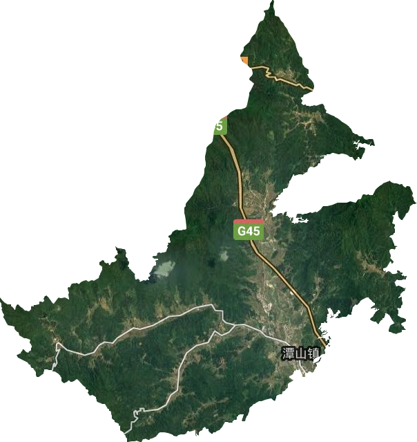 潭山鎮衛星圖