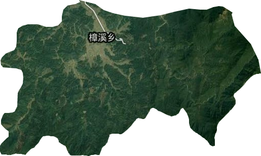 樟溪鄉衛星圖