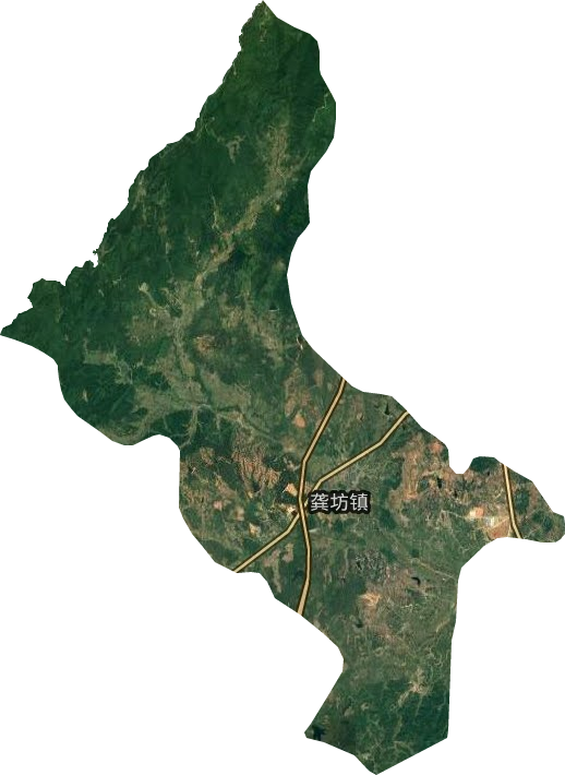 龔坊鎮(zhèn)衛(wèi)星圖