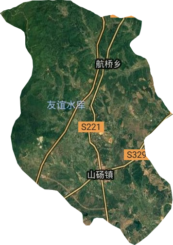 山碭鎮衛星圖