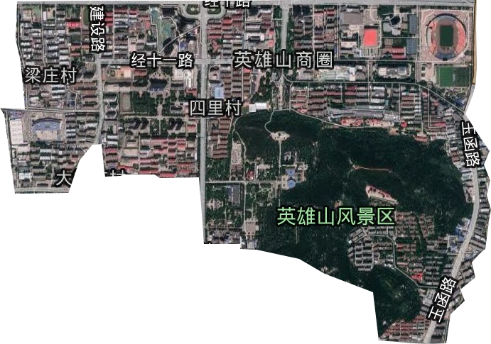 四里村街道衛(wèi)星圖