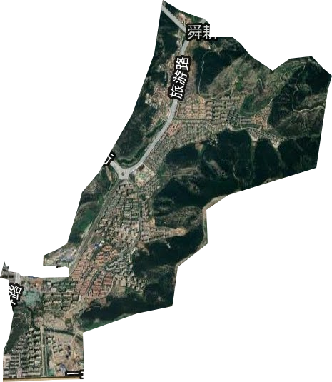 舜耕街道衛星圖