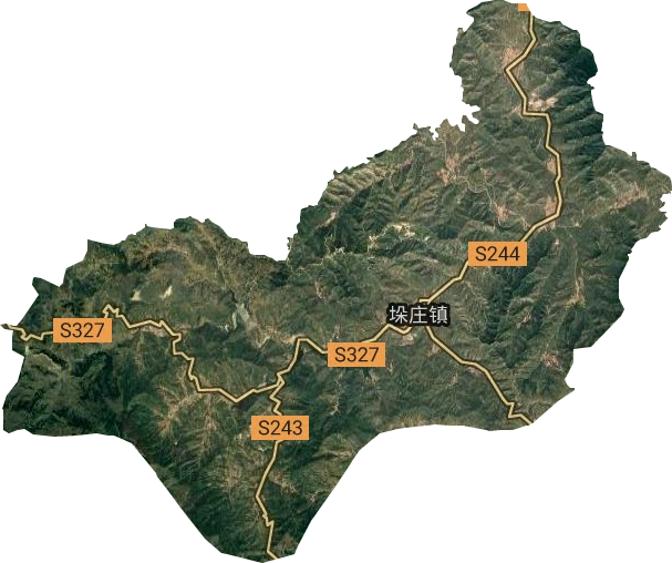 垛莊鎮衛星圖