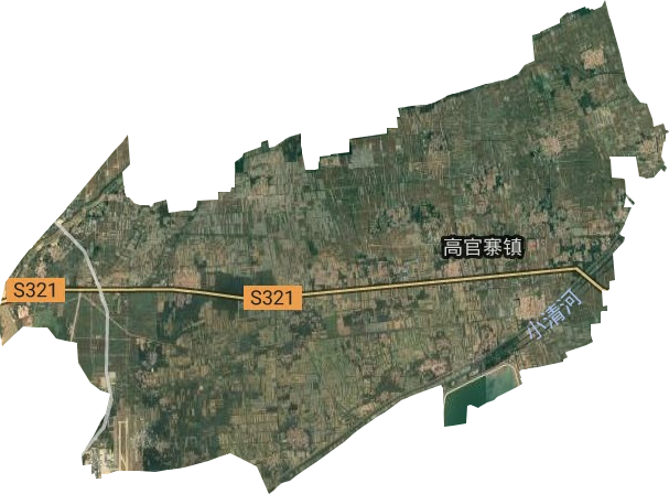 高官寨鎮衛星圖
