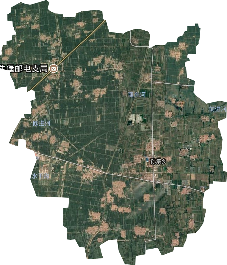 孫集鄉衛星圖