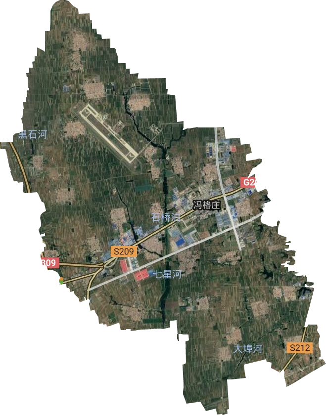 馮格莊街道衛星圖