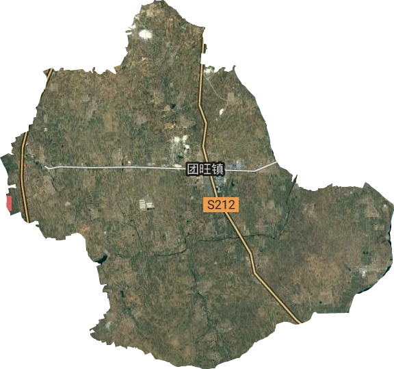 團(tuán)旺鎮(zhèn)衛(wèi)星圖