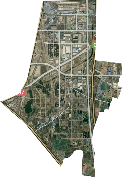 經(jīng)濟開發(fā)區(qū)潮河街道衛(wèi)星圖