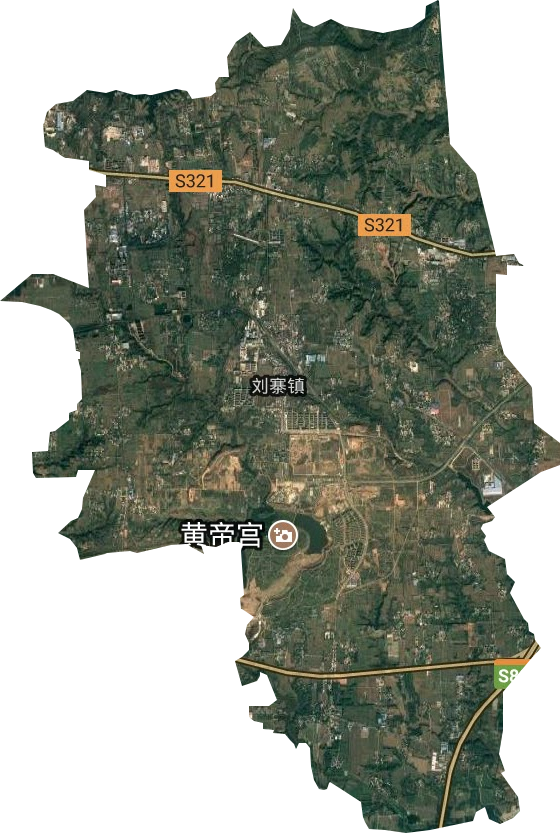 劉寨鎮(zhèn)衛(wèi)星圖
