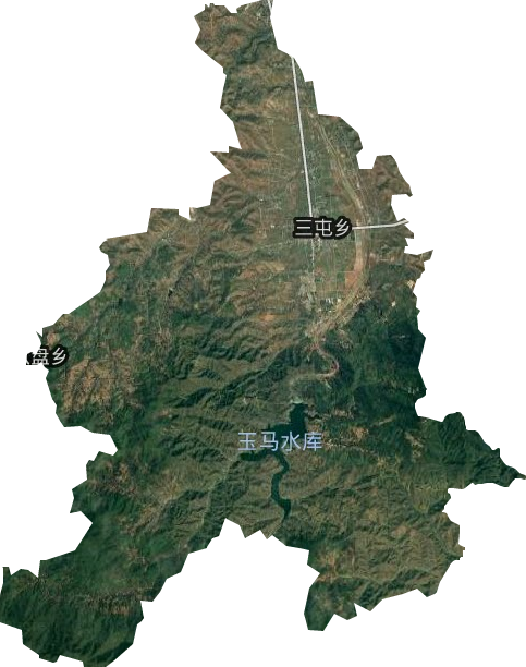 三屯鎮(zhèn)衛(wèi)星圖