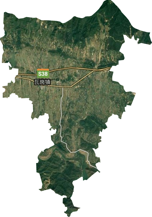 瓦崗鎮(zhèn)衛(wèi)星圖
