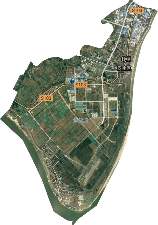 紗帽街道衛星圖