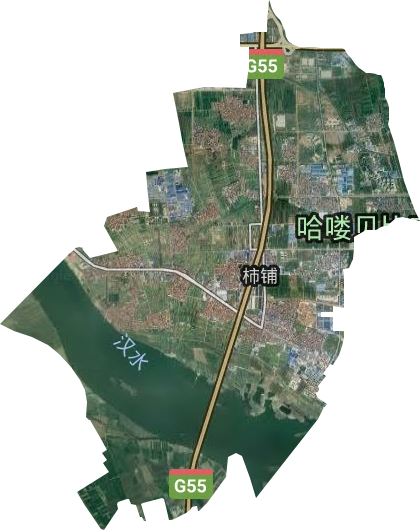 柿鋪街道衛(wèi)星圖