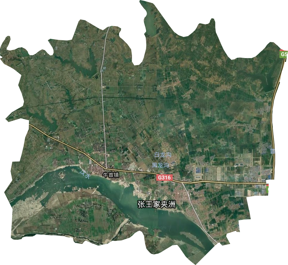 牛首鎮衛星圖