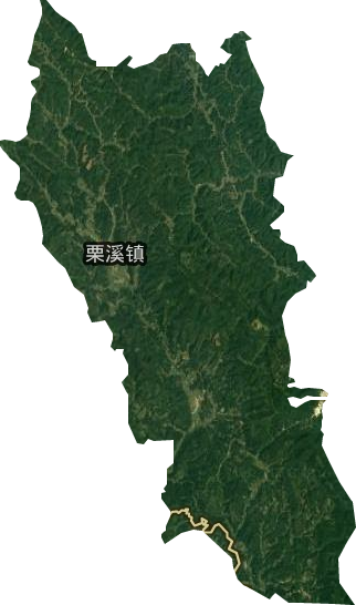 栗溪鎮衛星圖