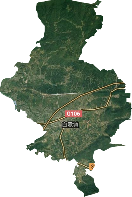 白霓鎮(zhèn)衛(wèi)星圖